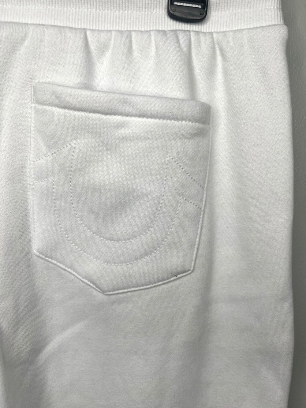 True Religion Womens Crystal Box White Sweatpants Size Medium - Picture 9 of 16